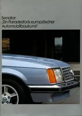 Opel Senator Prospekt 1979