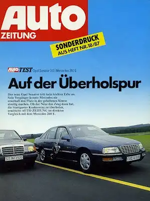 Opel Senator Test 1987