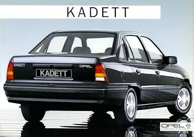 Opel Kadett E Prospekt 9.1985