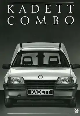 Opel Kadett E Combo Prospekt 10.1986