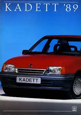 Opel Kadett E Prospekt 1.1989