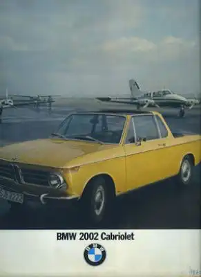 BMW 2002 Cabriolet Prospekt 4.1971