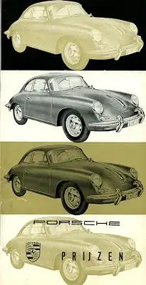 Porsche 356 B Preisliste 1.1962 nl