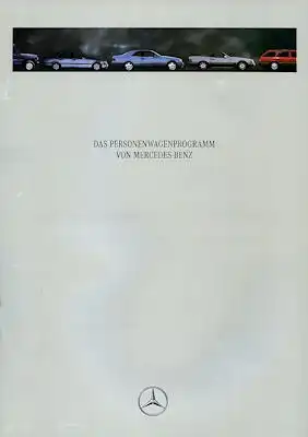 Mercedes-Benz Programm 1994