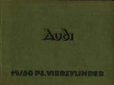 Audi Typ K 14/50 PS Bedienungsanleitung 1921