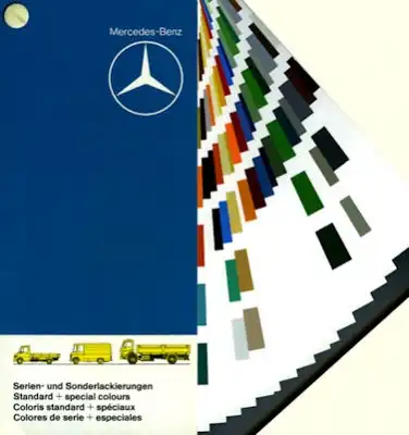 Mercedes-Benz Lkw Farben 11.1983