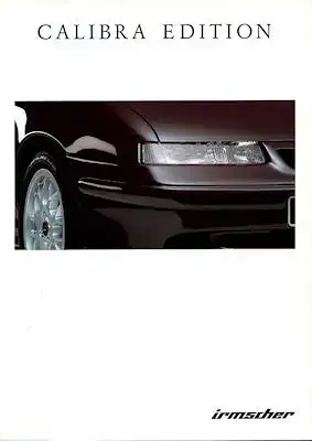 Opel Irmscher Calibra Prospekt 1996