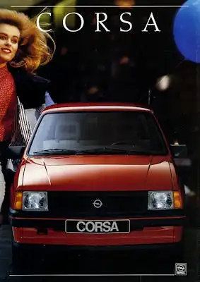 Opel Corsa Prospekt 1989