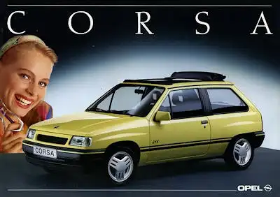 Opel Corsa Joy Prospekt 1991