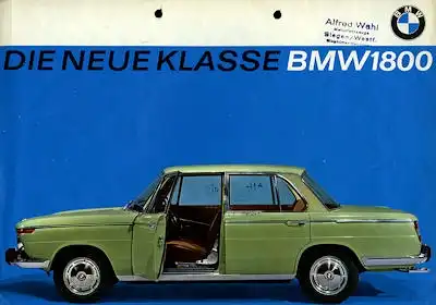 BMW 1800 Prospekt 4.1964