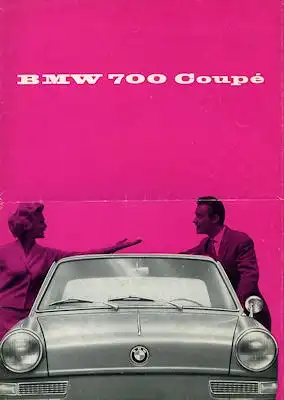 BMW 700 Coupé Prospekt 3.1961