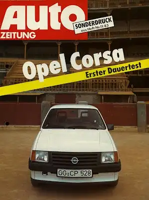 Opel Corsa Test 11.1983