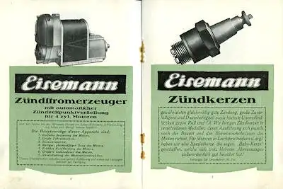 Eisemann Programm 6.1923