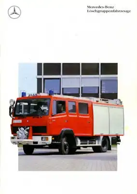 Mercedes-Benz Löschgruppenfahrzeuge Prospekt 1990