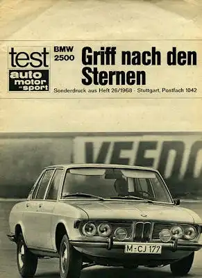 BMW 2500 Test 12.1968