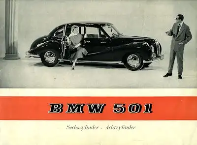 BMW 501 Prospekt 11.1955