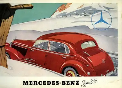 Mercedes-Benz Typ 230 Prospekt 1939 nl