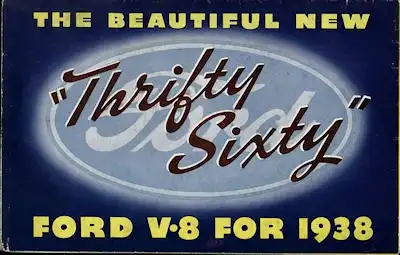 Ford V 8 Prospekt 1938 e