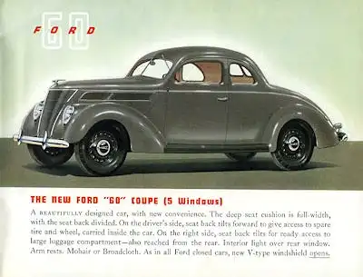 Ford V 8 Prospekt 1937 e