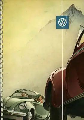 VW Käfer Prospekt 1955
