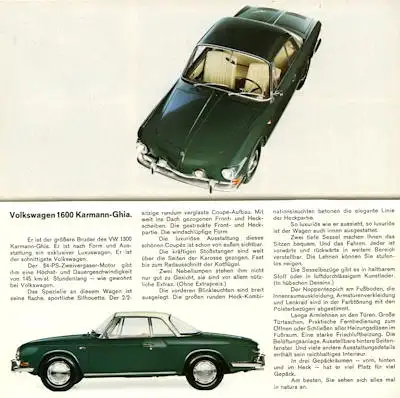 VW Programm 8.1965