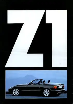 BMW Z 1 Prospekt 1989