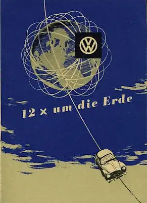 VW Kdf Wagen Nr.3 Prospekt ca. 1952