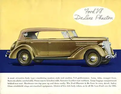 Ford V 8 Prospekt 1936 e