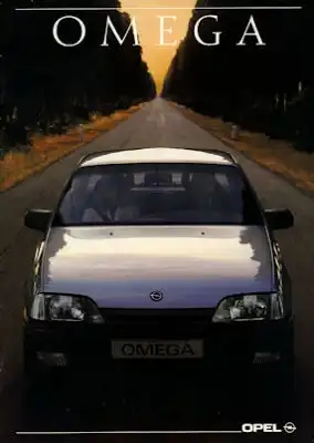Opel Omega Prospekt 1990