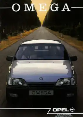 Opel Omega Prospekt 1990 nl