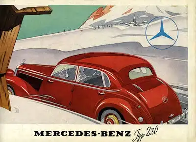 Mercedes-Benz Typ 230 Prospekt 1939