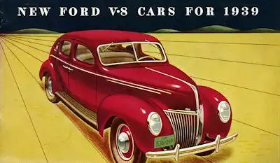 Ford V 8 Prospekt 1939 e