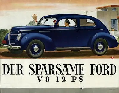 Ford V 8 Prospekt 1939