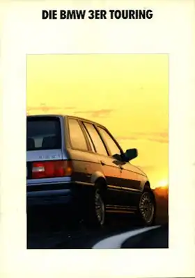 BMW 3er Touring Prospekt 1991