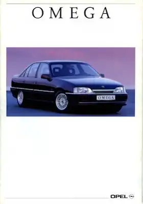 Opel Omega Prospekt 1992
