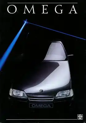 Opel Omega Prospekt 10.1986