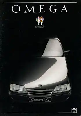 Opel Omega Prospekt 3.1987
