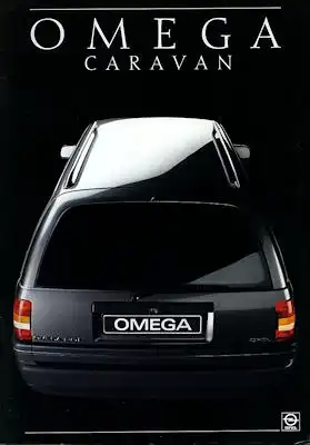 Opel Omega Caravan Prospekt 3.1987