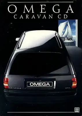 Opel Omega Caravan CD Prospekt 9.1987