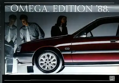 Opel Omega Edition 88 Prospekt 5.1988