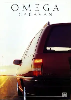 Opel Omega Caravan Prospekt 8.1988