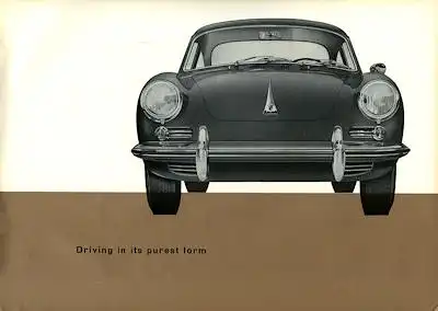 Porsche 356 B Prospekt 6.1962 e