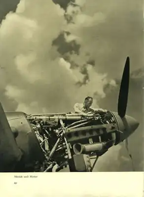Junkers Flugzeug- und Motorenwerke AG Menschen im Werk 1940