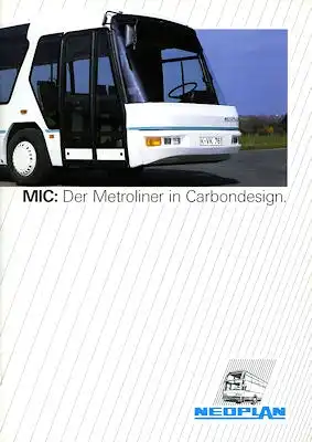 Neoplan Metroliner Prospekt ca. 1990