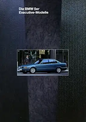 BMW 5er Executive Prospekt 1994