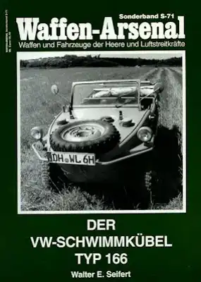VW Schwimm-Kübel Typ 166 Broschüre 2002