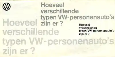 VW Programm 8.1965 nl