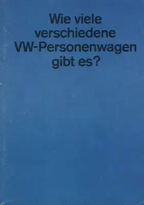 VW Programm 8.1964