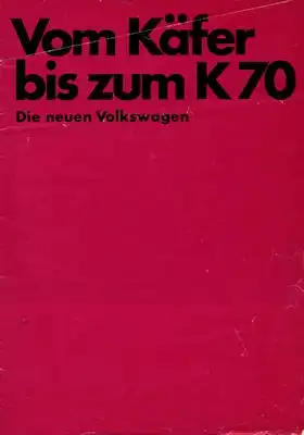 VW Programm 9.1970