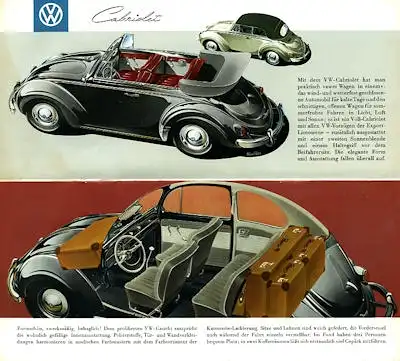VW Programm ca. 1958